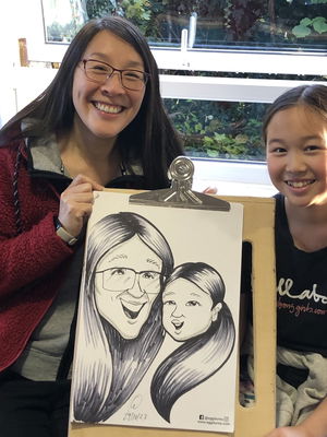 Event Caricaturist Edward Caricaturist London