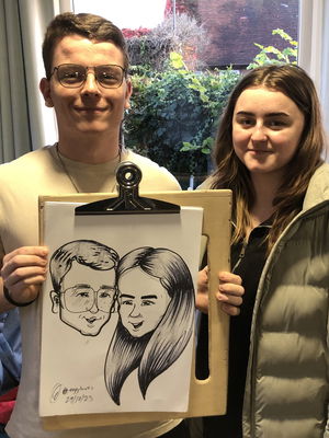 Event Caricaturist Edward Caricaturist London