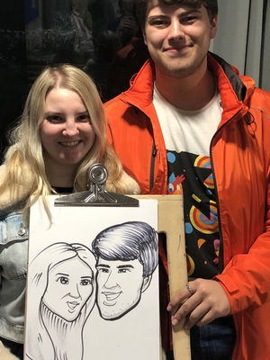 Event Caricaturist Edward Caricaturist London