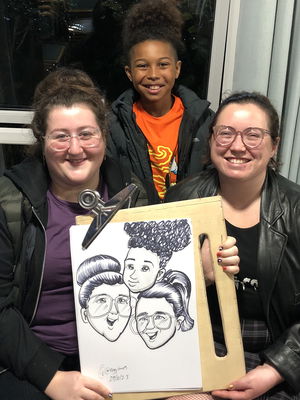 Event Caricaturist Edward Caricaturist London