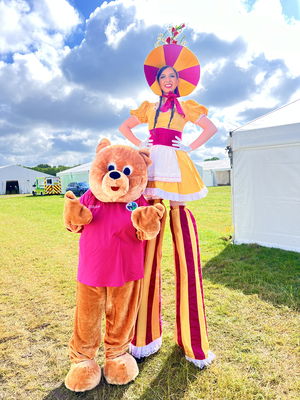 Event Fiyre Circus Collective Stilt and Fire Performer Staffordshire