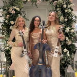 Gabriella B booked Topaz Electric Strings for their wedding in London Topaz Electric Strings Electric Violinist Review Wedding London