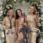 Gabriella B booked Topaz Electric Strings for their wedding in London Topaz Electric Strings Electric Violinist Review Wedding London