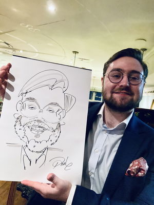 Event Pauls Caricatures Caricaturist Kent