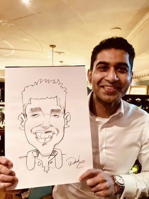 Event Pauls Caricatures Caricaturist Kent