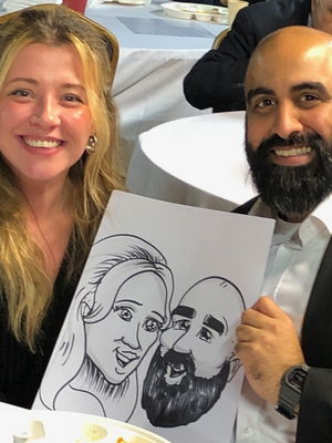 Event Caricaturist Edward Caricaturist London