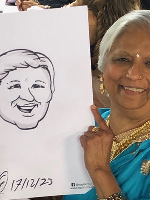 Event Caricaturist Edward Caricaturist London