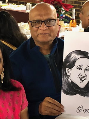 Event Caricaturist Edward Caricaturist London