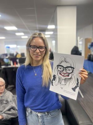 Event Barrie Draws Caricatures Caricaturist Newcastle upon Tyne