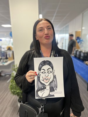 Event Barrie Draws Caricatures Caricaturist Newcastle upon Tyne