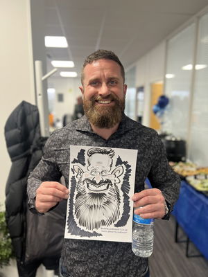Event Barrie Draws Caricatures Caricaturist Newcastle upon Tyne