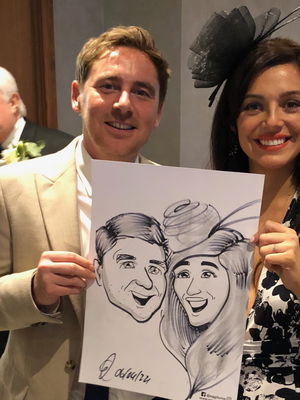Event Caricaturist Edward Caricaturist London