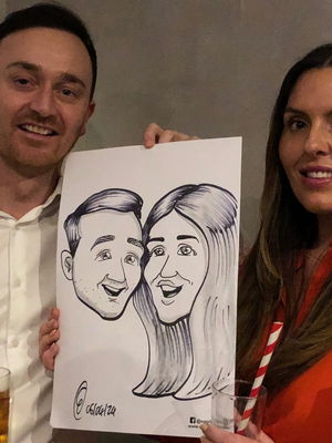 Event Caricaturist Edward Caricaturist London