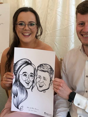 Event Caricaturist Edward Caricaturist London