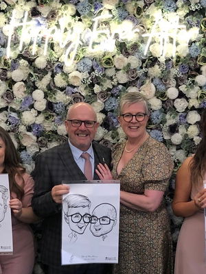 Event Caricaturist Edward Caricaturist London