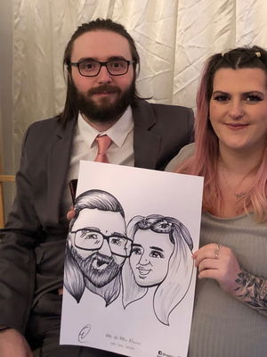 Event Caricaturist Edward Caricaturist London