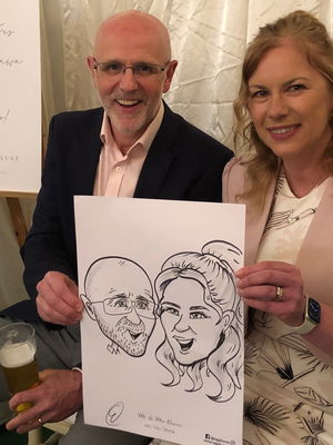 Event Caricaturist Edward Caricaturist London
