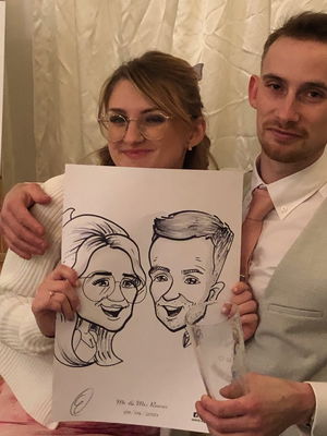 Event Caricaturist Edward Caricaturist London