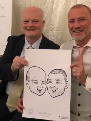 Event Caricaturist Edward Caricaturist London