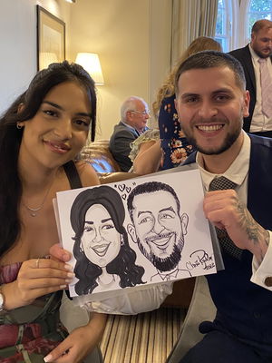 Event C R Caricatures Caricaturist Telford, Shropshire