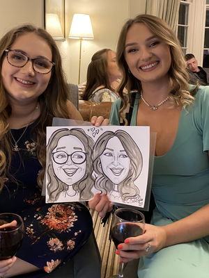 Event C R Caricatures Caricaturist Telford, Shropshire