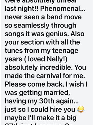 Event BABYLONDON Function Band London