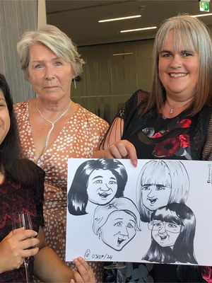 Event Caricaturist Edward Caricaturist London