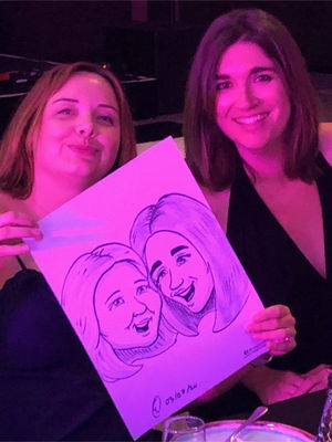 Event Caricaturist Edward Caricaturist London