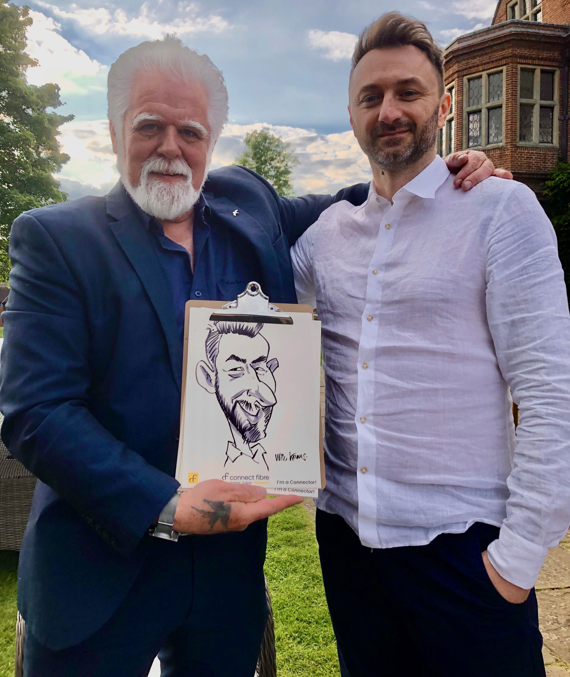 Will The Caricaturist Caricaturist Review Corporate Event Buckinghamshire