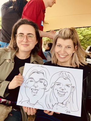 Event Pauls Caricatures Caricaturist Kent