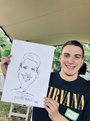 Event Pauls Caricatures Caricaturist Kent