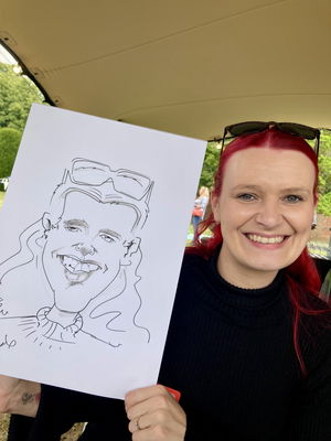 Event Pauls Caricatures Caricaturist Kent