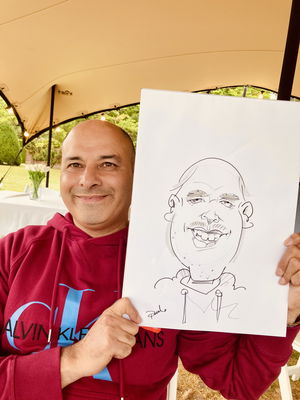 Event Pauls Caricatures Caricaturist Kent