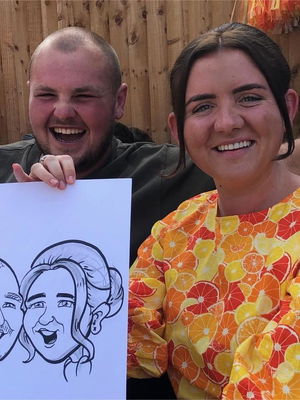 Event Caricaturist Edward Caricaturist London