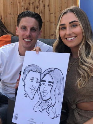 Event Caricaturist Edward Caricaturist London