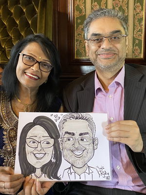 Event C R Caricatures Caricaturist Telford, Shropshire
