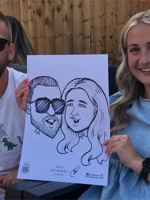 Event Caricaturist Edward Caricaturist London