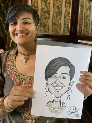 Event C R Caricatures Caricaturist Telford, Shropshire