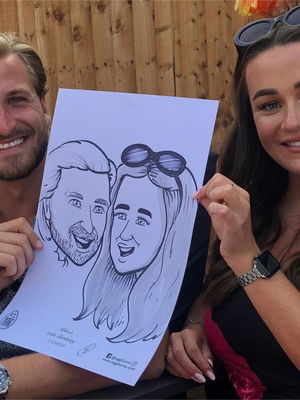 Event Caricaturist Edward Caricaturist London