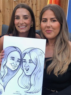 Event Caricaturist Edward Caricaturist London