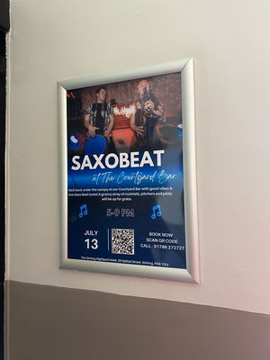 Event SaxoBeat Unique DJ Live Sax & Percussion Duo Durham