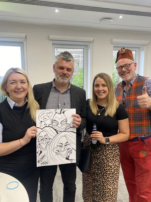 Event Neil Thomson Caricaturist Scotland