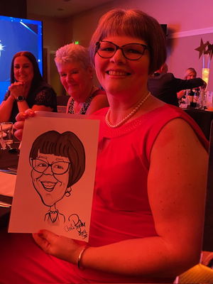 Event C R Caricatures Caricaturist Telford, Shropshire