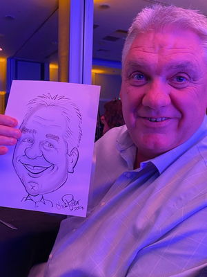 Event C R Caricatures Caricaturist Telford, Shropshire