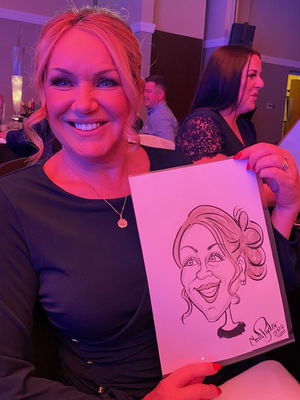 Event C R Caricatures Caricaturist Telford, Shropshire