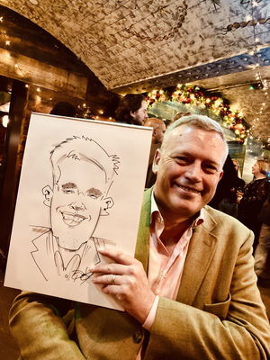 Event Pauls Caricatures Caricaturist Kent