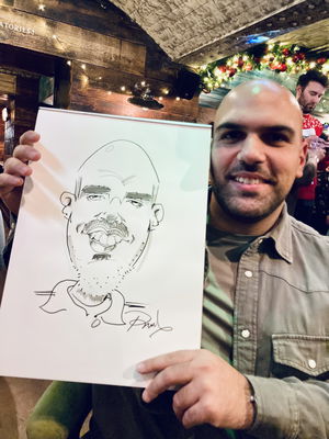 Event Pauls Caricatures Caricaturist Kent