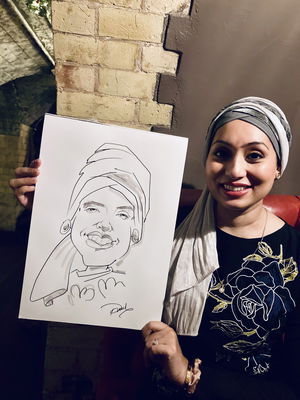 Event Pauls Caricatures Caricaturist Kent