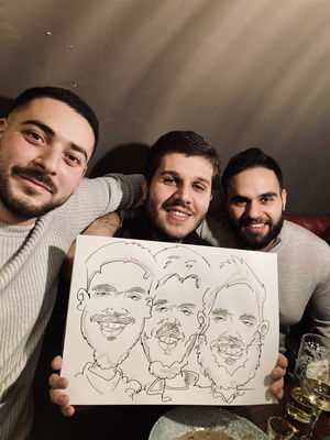 Event Pauls Caricatures Caricaturist Kent