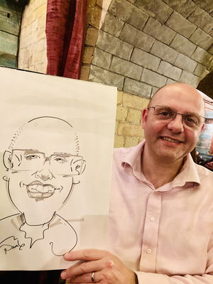 Event Pauls Caricatures Caricaturist Kent
